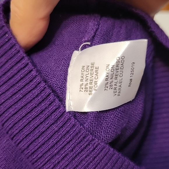 Jewel tone sweater - Picture 3 of 3